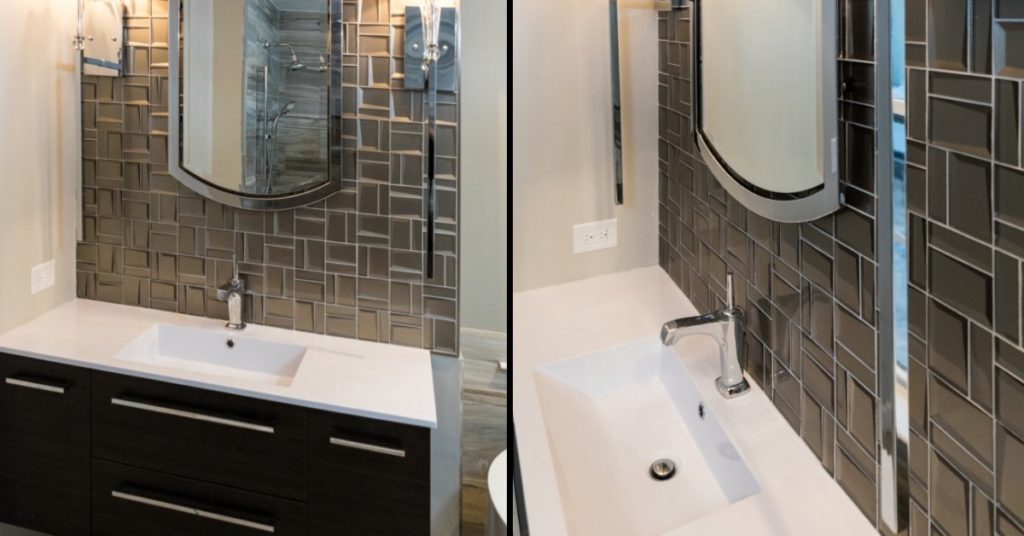 Awe-Inspiring Spa-Like Master Bathroom Ideas, glass tiles